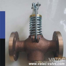 JIS F7398 Bronze / laiton en laiton automatique vanne de vidange Fabricant